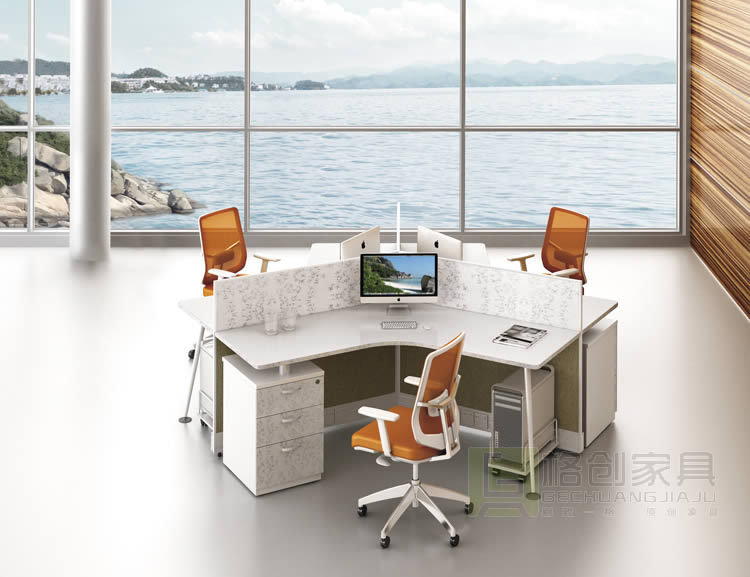 屏風卡位辦公桌