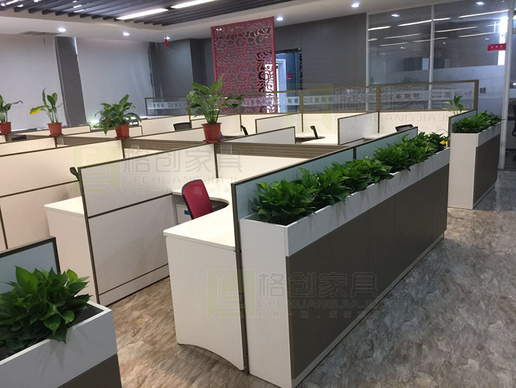 屏風卡位辦公桌